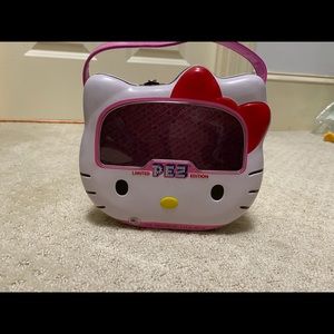 Hello Kitty PEZ collector’s tin box/bag by Sanrio